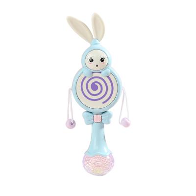 China Baby Rattle Toys Eco-friendly Newborn Educational Musical ABS Plastic Rattle Toys for sale