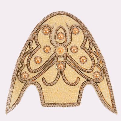 China Rhinestones Shoes Garment Accessories Shoes Beta Hot Fix Crystal Shoes for sale