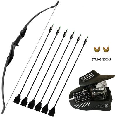 China CS Linkboy Archery 30lbs/40lbs Recurve Bow Hunting Tactical Bow CS Games Masks Game Outdoor Sports Bow Set for sale