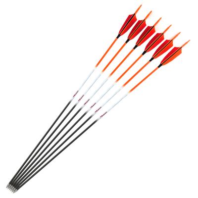 China SHOOTING Linkboy 1000 Recurve Archery Carbon Arrows ID4.2mm Spine700 800 Target 80gr Tips Compound Archery Accessories for sale