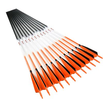 China Shooting& OEM Linkboy Archery Arrows Pure Carbon Fiber Shaft ID6.2mm Spine300-800 30/32inch Arrow Hunting for sale