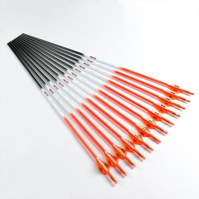 China Linkboy Archery Pure Carbon Arrows Orange Shaft TIR 6.2mm Spine300-800 30/32inch ID For Compound Recurve Archery for sale