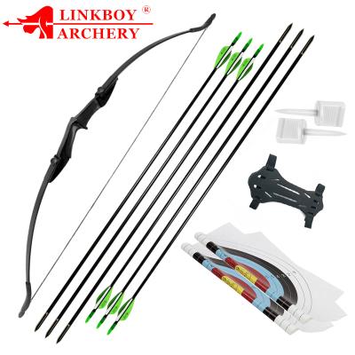 China Kids Toys 20lbs Dismountable Target Shooting Linkboy Archery Recurve Outdoor CS Bow Shooting Hunting Best Games Teenagers GIFT for sale