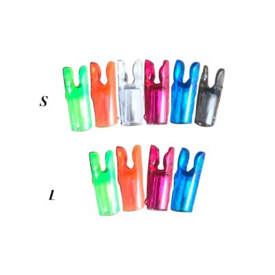 China Hunting Linkboy Archery Arrow Insert Accessories S L Plastic Arrow Pin Nock Hunting Nock for sale