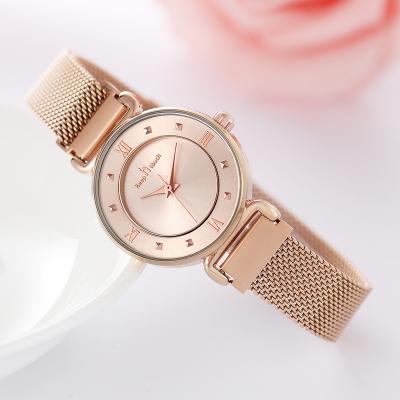 China Minimalist Water Resistant Ladies Quartz Watches Luxury Women Mesh Watch relojes mujer for sale