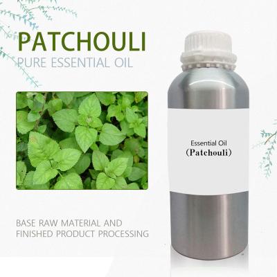 China 100% Indonesia Grade 1000ml Light Patchouli Light Patchouli Therapeutic Natural Patchouli Essential Oil OEM/OBM for sale