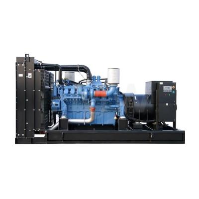 China standby diesel generator fuel consumption per hour with automatic heater controller MCDS-600kW for sale