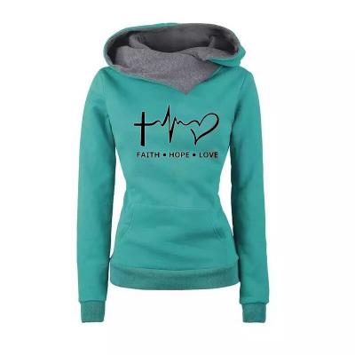 China Personalized KYO Girls Lapel Pattern Printing Breathable Hooded Sweater Basing Shirt Winter Clothing for sale