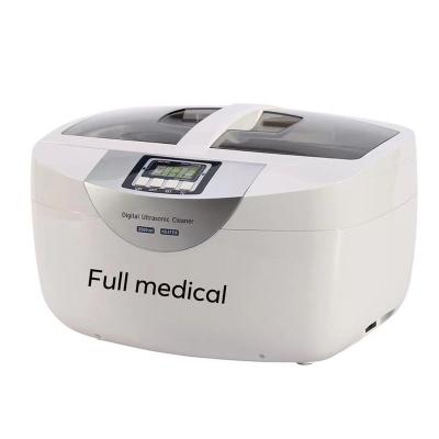 China Dental Area Good Quality Multifunction Medical Ultrasonic Cleaner 2.5L SS Full Dental Ultrasonic Cleaner for sale