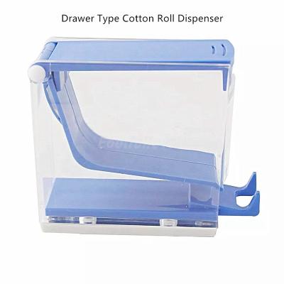 China Easy To Fill Drawer Type Cotton Roll Dispenser / Dental Dispenser Cotton Roll Divider Holder / Cotton Roll Press for sale