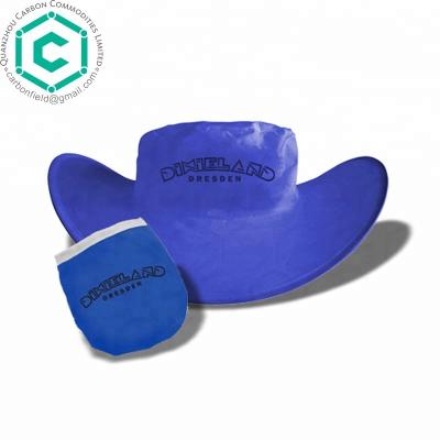 China POLY Polyester Promotional Foldable Hat For Gift for sale