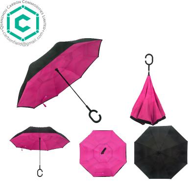 China Rustic Fashionable Double Layer Umbrella Waterproof Fabric. Umbrella upside down for sale