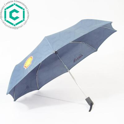 China High quality and low price traditional rain umbrella, foldable umbrella with logo, 3 fold umbrella for sale