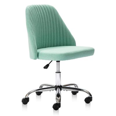 China (Size) Twill Fabric Modern Ergonomic Adjustable Mid Office Executive Task Back Chair for sale