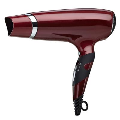 China Household Salon Ionic Custom Hair Dryer with Button and Cool Diffuser in Popular Style Metallic Feeling for sale