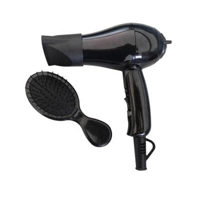 China Factory OEM Ionic Custom Hand Logo Travel Double Voltage Folding Portable Hair Dryer for sale