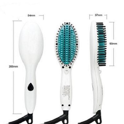 China Multifunctional Hotel Ionic Household Household OEM Mini Ceramic Ionic Electric Hair Brush With Led Light for sale