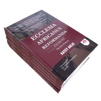 China Eco-friend Customs Book Printing New Printing Hardcover Book Black And White Printing Cream Paper for sale