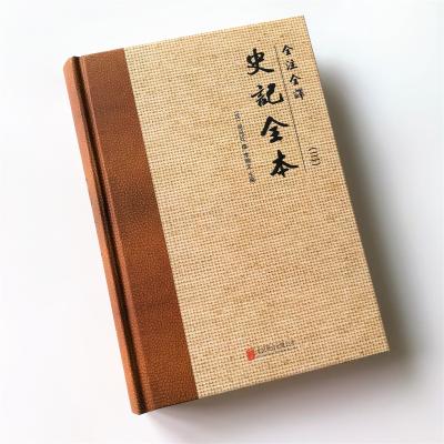 China Eco-Friend Customs Story Hardcover Printing Service Round Book Spine for sale