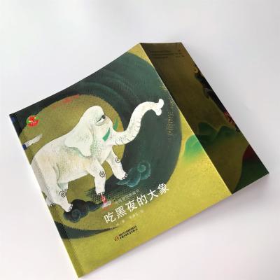 China Eco-Friend Kids Fairy Tale Book Printing Story Book Printing Cover With French Flap for sale