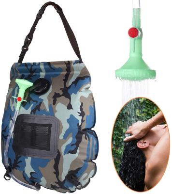 China Beach Easy Carry Camping Swimming Heater Bathing Portable Hydration Backpack Energy Sun Supply Bag Solar Hot Water Shower Bag for sale