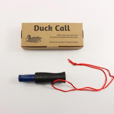 China Imitation Duck Call Whistle Lure Wild Duck Pheasant Wild Goose Plastic Outdoor Hunting Whistle for sale