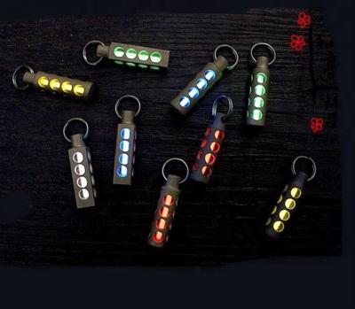 China NEW Tritium Key Chain Emergency FlashinLight Emergency Survival Light Tools Auto Titanium Luminescent Fluorescent Tube Glow for sale