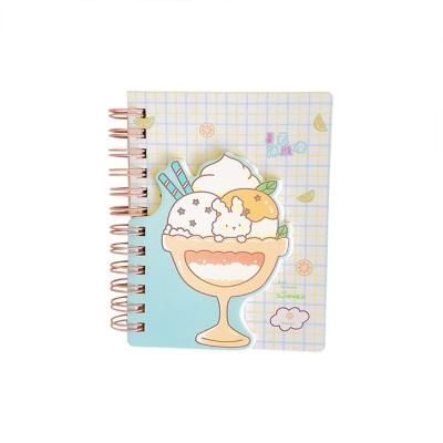 China Custom Printing Kids Small Note Books Mini Spiral Notebooks With Logo for sale