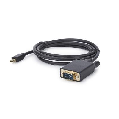 China DisplayPort Converter 1080P COMPUTER Male DP Female To Mini To VGA Adapter Cable for sale