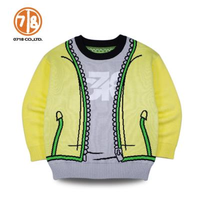 China Anti-pilling private label Autumn And Winter Girls Sweaters and pullovers kids fashion clothes for sale