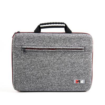 China New Launch Dustproof Shockproof Waterproof Logo EVA Laptop Case Custom Waterproof Wearproof 14 16 18 Inch Storage Bag Tablet Notebook With Handle for sale