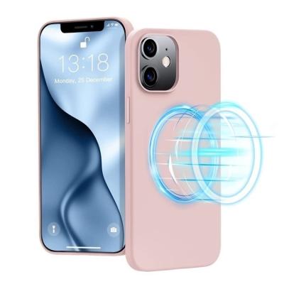 China Shockproof Liquid Silicone With Ring Logo Phone Cases For Iphone 13 Pro Direct Selling Fashion Customer Shockproof Magnetic for sale