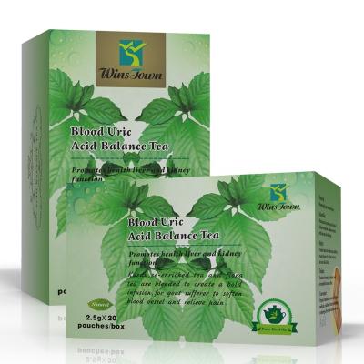 China Blooming Tea Winstown Herbal Tea Blood Uric Acid Balance Tea Uric Acid Gout Treatment Tea For High Uric Acid And Gout People for sale