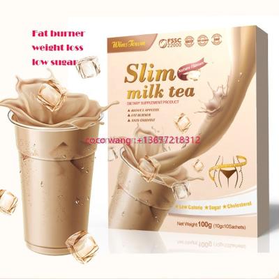 China Slim Milk Tea Original Taste Milk Tea Diet Can Reduce Belly Fat Burning Delicious Weight Loss and Detox for sale