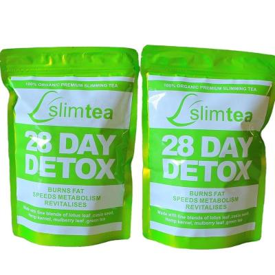 China China factory wholesale decaffeinated slim tea and detox tea 28 days for sale