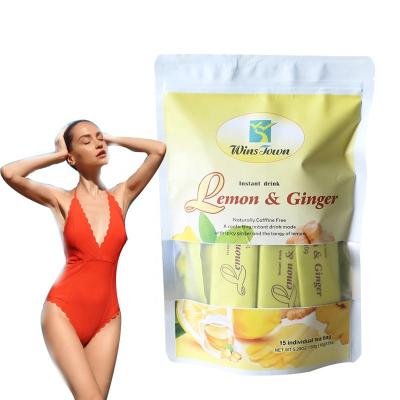 China Chinese Instant Tea Winstow Lemon Ginger Tea Organic Ginger Tea Honey Ginger Tea Bags for sale