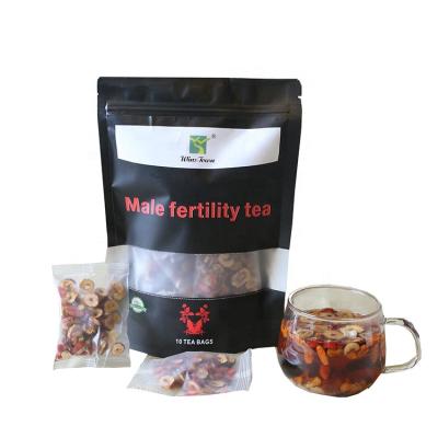 China Male Health Herbal Ginseng Fertility Tea Sachets Enhance Fertility Tea for sale