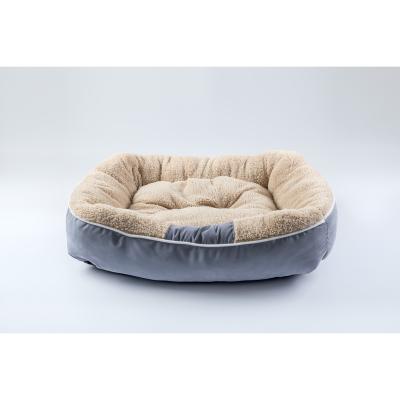 China Camas Para Perros Custom Flannel Rectangle Dog Bed High Quality Sustainable Hot-selling Ultra Soft Dog Sofa Bed for sale