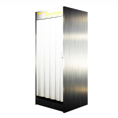 China Anti Freezing Enclosed Eyewash Station 304 Stainless Steel Emergency Shower Booth for sale