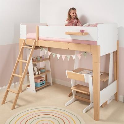 China (Size)adjustable LM KIDS factory price wholesale kids montessori furniture wooden home beds for sale