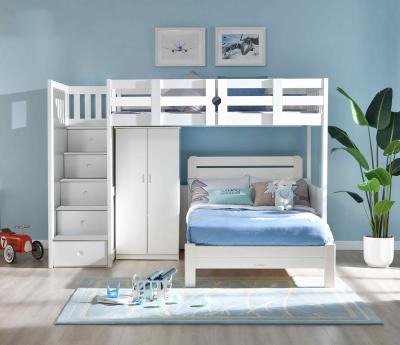 China (Size)Adjustable LM KIDS lowest price kids bedroom furniture bunk bed solid wood kids bunk bed for children for sale