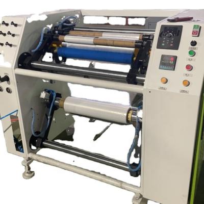 China Hotels China machine 500mm size Stretch film slitting rewinder machine with good price for sale