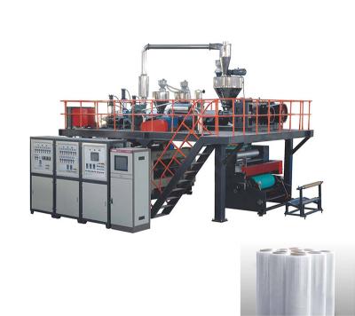 China Bar ldpe Double-layer Plastic Stretch Film Making machine (Casting Film Extruder) for sale