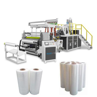 China Granules High Speed Three-Layer Automatic Cast Film Plastic Film Stretch Film Making Machine for sale