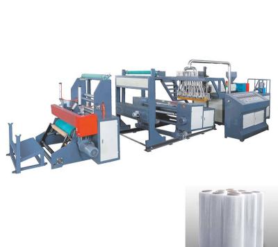 China Bar Double-layer High-speed Stretch plastic film making machine (Casting Film Extruder) for sale