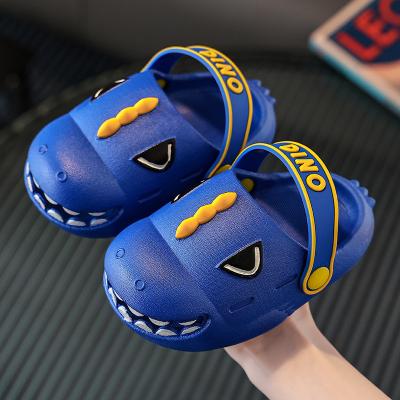 China Cute Round Cartoon Kids Shoes Wholesale Closed Toe Sandals For Kids Anti-slip Unisex Sandals 3-5 Year Old Baby for sale