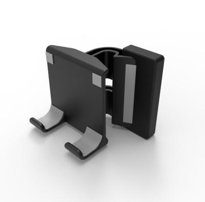 China Manufacture Adjustable Silicone Monitor Side Mount Laptop Supplement Phone Holder for sale