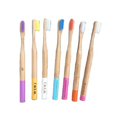 China Five Star Luxury Round Bamboo Travel Toothbrush Travel Bamboo Toothbrush With Toothpaste for sale