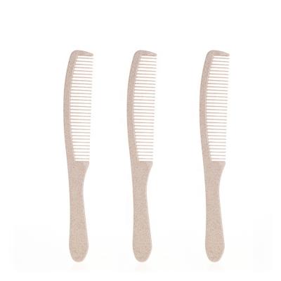 China High Quality Natural Wheat Straw Biodegradable Personalized Hair Combs from Mini Plastic Pick Private Label for sale