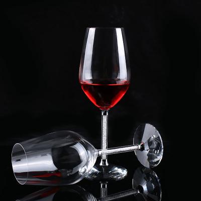 China Wholesale Eco-friendly Lead Free Crystal Diamond Classic Wine Glass for sale